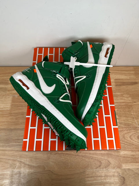 Nike Air Force 1 Mid Off-White Pine Green