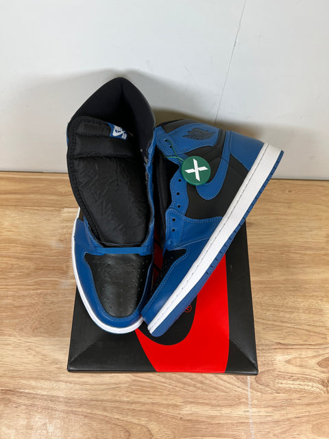 Jordan 1 Crib Bootie Dark Marina Blue (I)