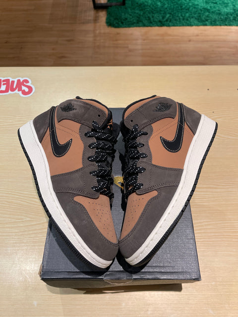 Jordan 1 Mid SE Dark Chocolate (GS)