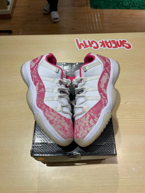 Jordan 11 Retro Low Pink Snakeskin (2019) (W)