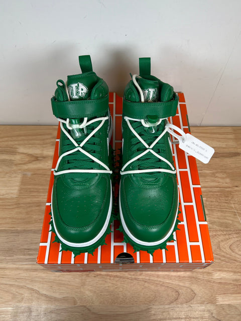 Nike Air Force 1 Mid Off-White Pine Green