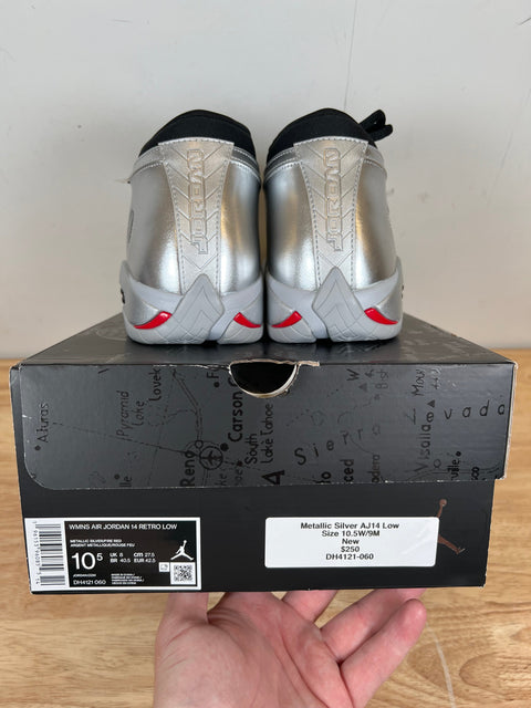 Jordan 14 Retro Metallic Silver (Women's)