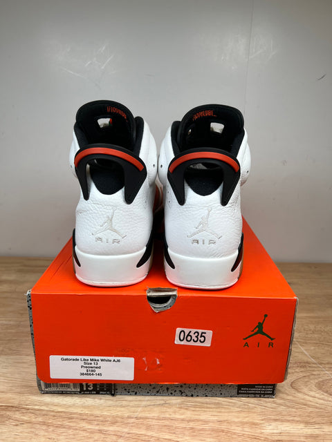 Jordan 6 Retro Gatorade Like Mike White