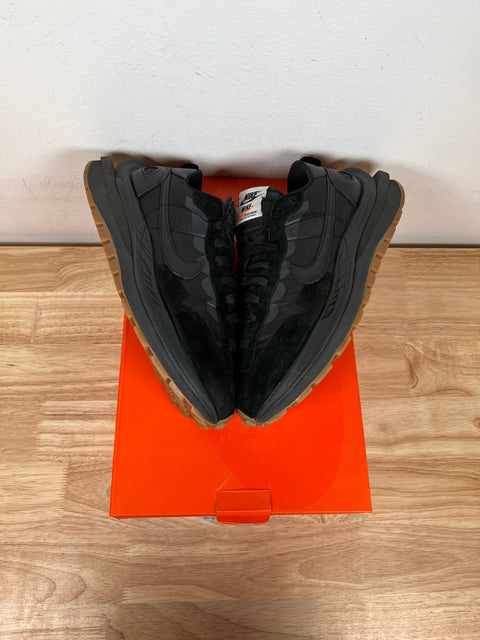 Sacai Black Gum Nike Vaporwaffle Sz 10