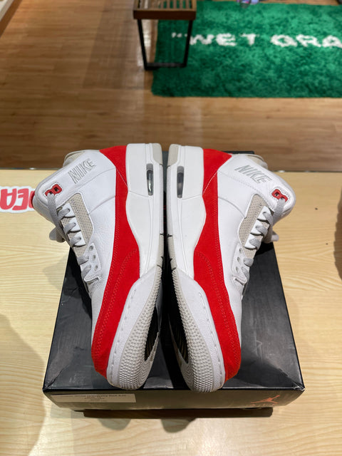 Jordan 3 Retro Tinker White University Red