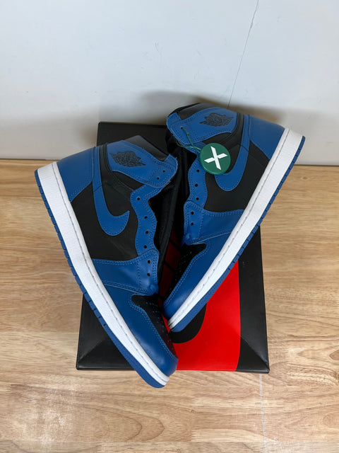 Jordan 1 Crib Bootie Dark Marina Blue (I)