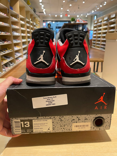 Jordan 4 Retro Toro Bravo