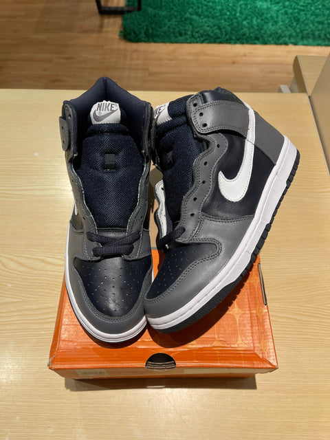 Nike Dunk High Light Graphite Dark Obsidian