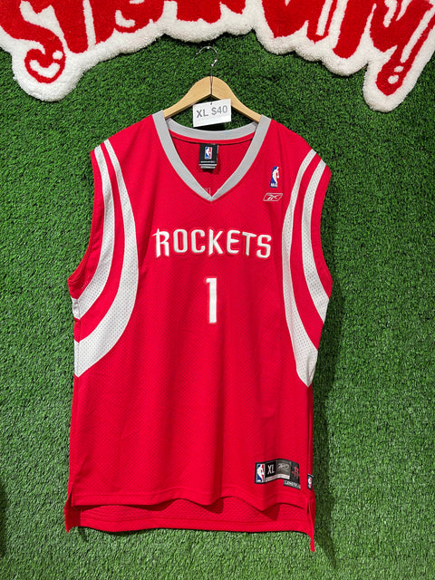 Rockets McGrady Reebok Jersey Sz XL (+2 length)