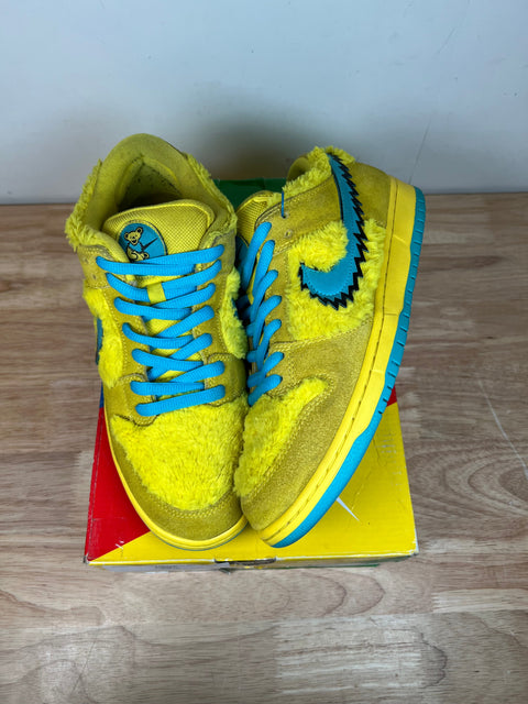 Nike SB Dunk Low Grateful Dead Bears Opti Yellow