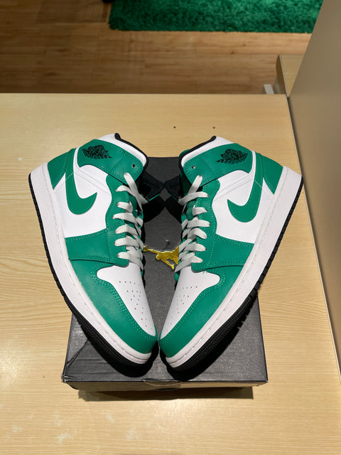 Jordan 1 Mid Lucky Green