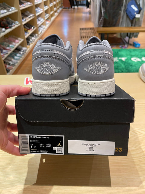 Air Jordan 1 Low Vintage Grey (GS)