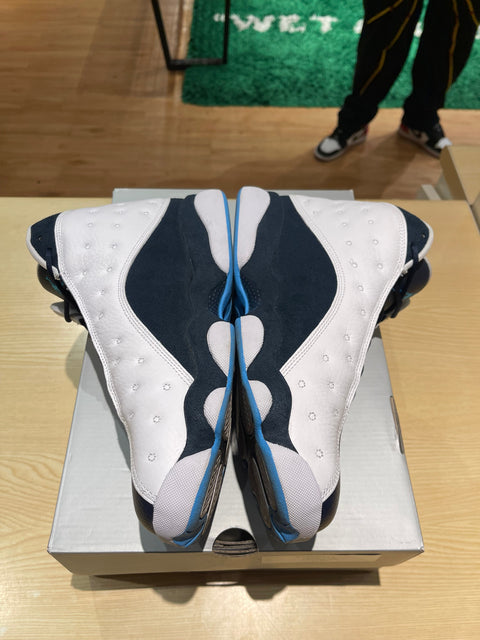 Jordan 13 Retro Obsidian Powder Blue White