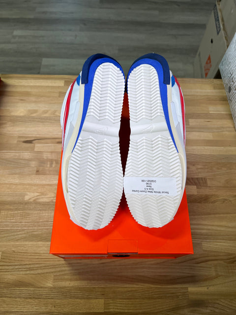 Nike Zoom Cortez SP sacai White University Red Blue