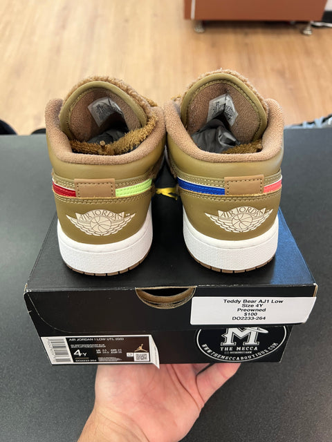 Jordan 1 Low Utility Teddy Bear (GS)