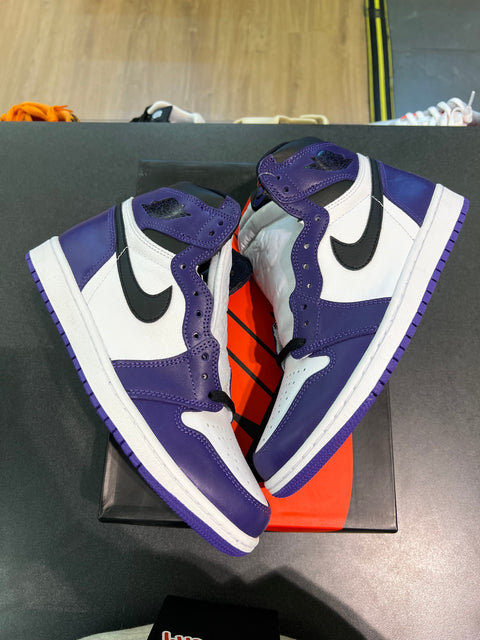 Jordan 1 Retro High Court Purple White