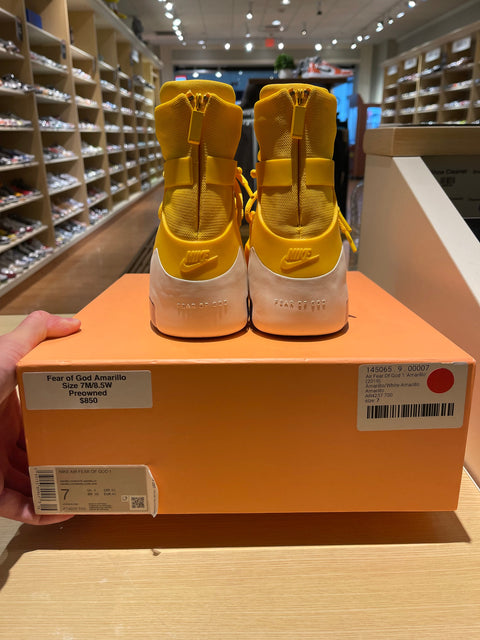 Nike Air Fear Of God 1 Yellow