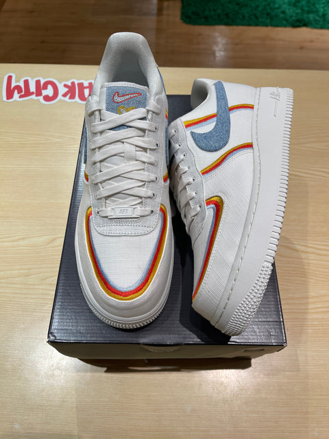 Nike Air Force 1 Low Sail Denim Swoosh (Women's)