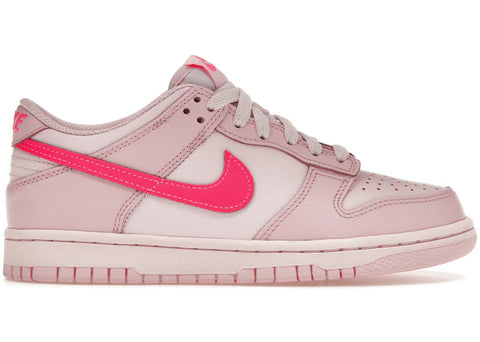 Nike Dunk Low Triple Pink (GS) (Multiple Sizes)