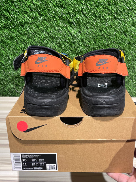 Nike ACG Air Deschutz Black Dark Teal Sz 10