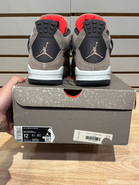 Jordan 4 Retro Taupe Haze Sz 12