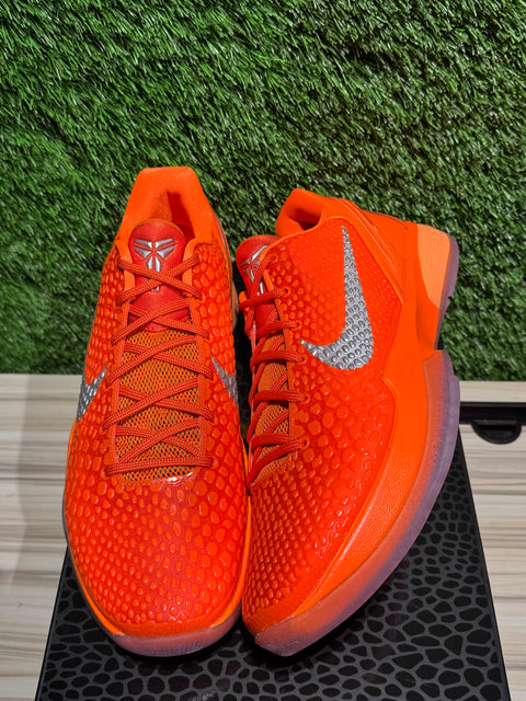 Nike Kobe 6 Protro Total Orange Sz 11M