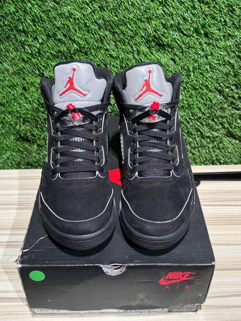 Jordan 5 Retro OG Black Metallic Reimagined Sz 8M