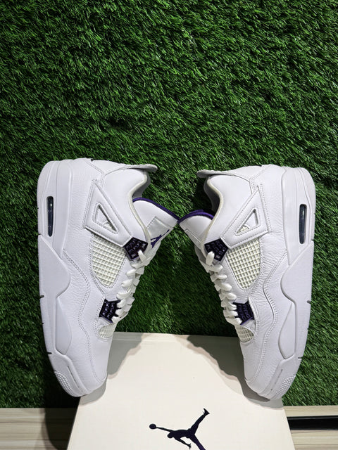 Jordan 4 Retro Metallic Purple Sz 10