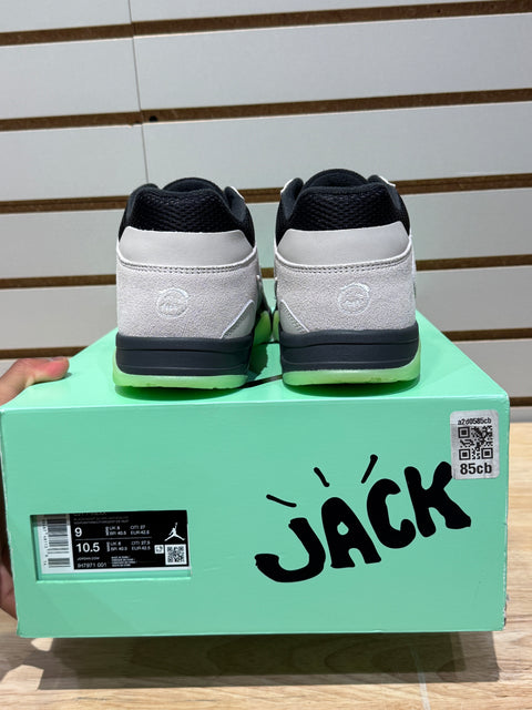 Jordan Jumpman Jack TR Travis Scott x Chase B Black Night Silver Sz 9