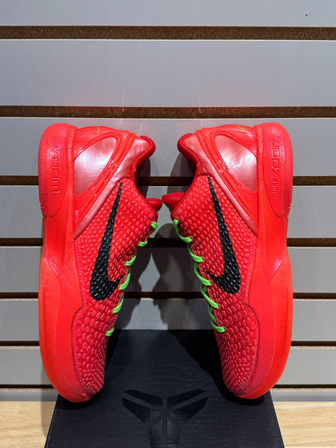 Nike Kobe 6 Protro Reverse Grinch Sz 8.5