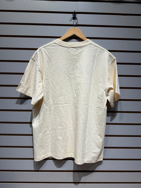 Honor The Gift Embroidered Cream Boxy Tee Sz M