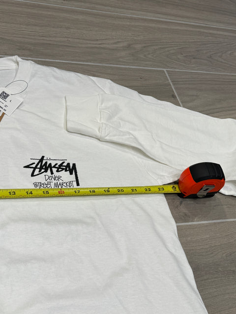NWT Stussy x Dover Street Market Singapore Tee White
