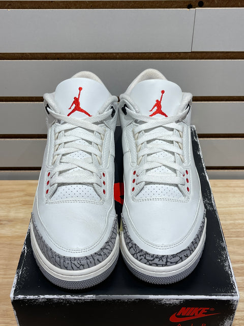 Jordan 3 Retro White Cement Reimagined Sz 10