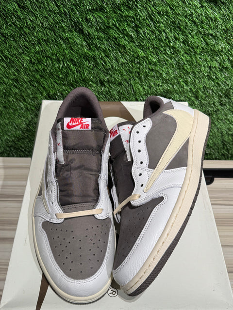 Jordan 1 Retro Low OG SP Travis Scott Reverse Mocha Sz 12