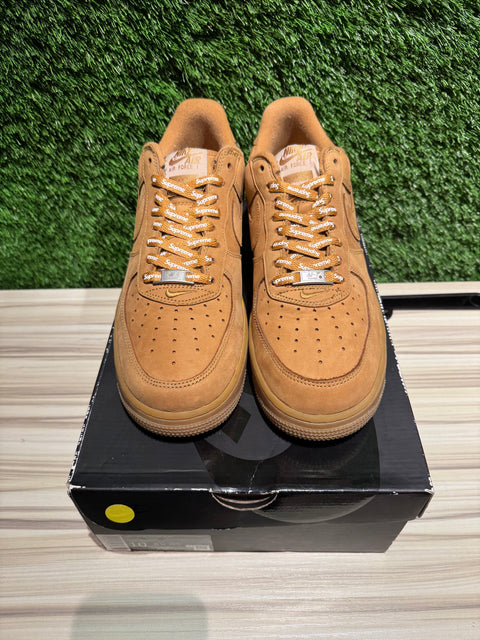 Nike Air Force 1 Low SP Supreme Wheat Sz 10M