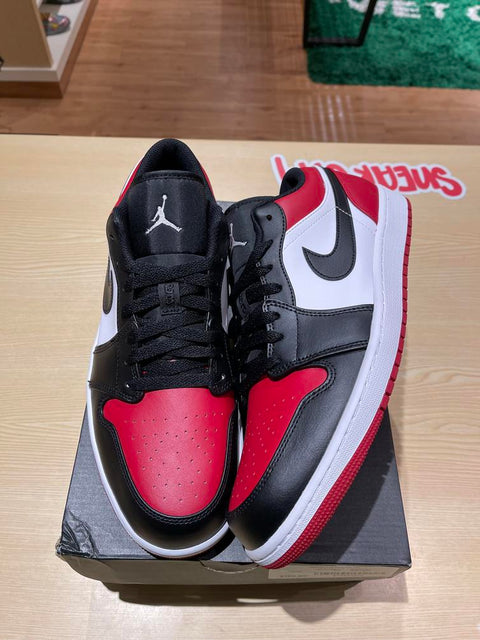 Jordan 1 Low Bred Toe S 13