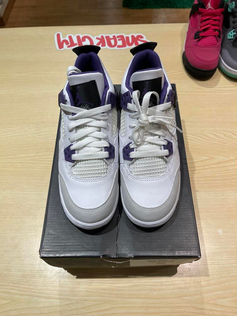 DS 2012 Violet Air Jordan 4 Sz 4Y/5.5W