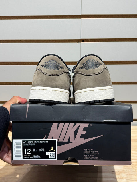 Jordan 1 Retro Low OG Mocha Sz 12