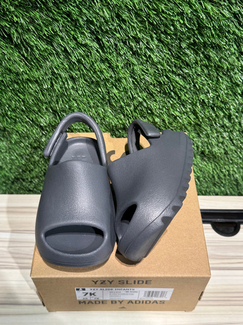 adidas Yeezy Slide Slate Grey (Infants) Sz 7K