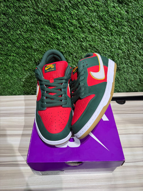 Nike SB Dunk Low Pro PRM Seattle Supersonics Sz 11