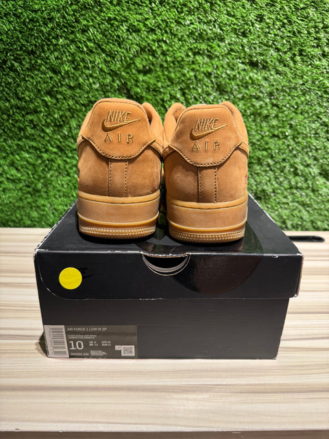 Nike Air Force 1 Low SP Supreme Wheat Sz 10M