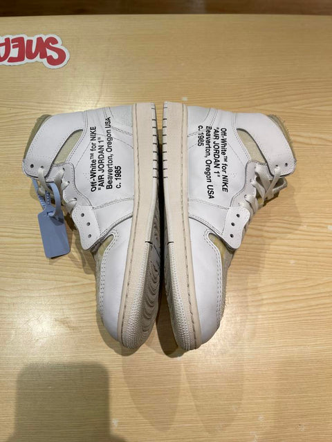 Off White Euro Air Jordan 1 Sz 11