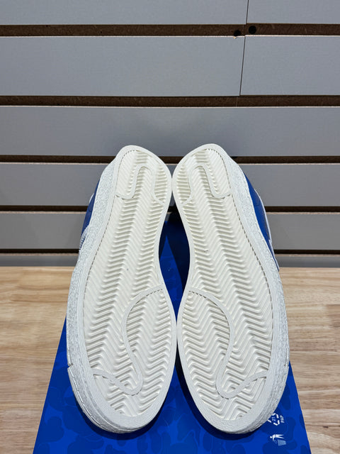adidas Superstar Vintage Bape Blue White Sz 10.5