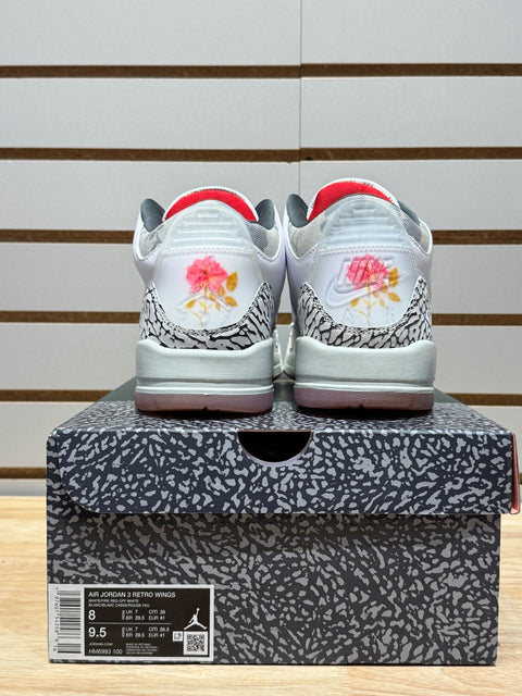 Jordan 3 Retro Wings Sz 8