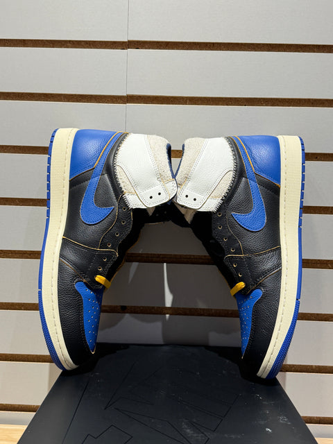Jordan 1 Retro High OG SP Fragment x Union LA Sport Royal Sz 12