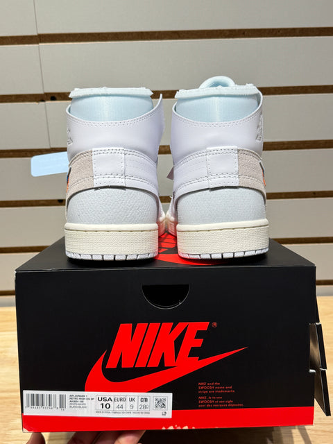 Jordan 1 Retro High Virgil Abloh Archive Alaska Sz 10