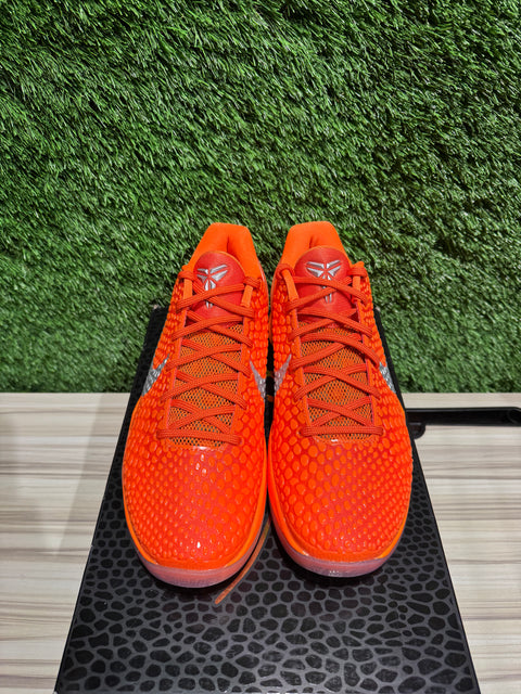 Nike Kobe 6 Protro Total Orange Sz 8.5