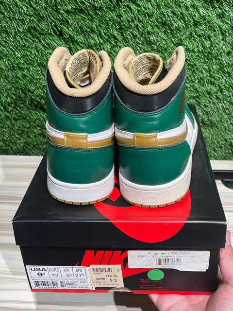 Jordan 1 OG Celtics Sz 9.5M