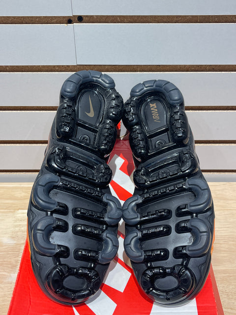 Nike Air VaporMax Plus Black Orange Crimson Sz 13