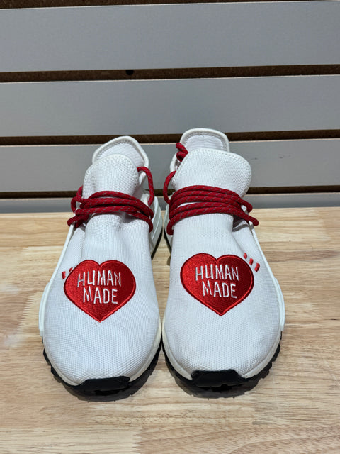 adidas NMD HU Pharrell Human Made White Red Sz 9